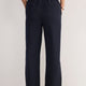 Suzy Side Stripe Trouser - Midnight Pinstripe