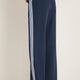 Suzy Side Stripe Trouser - Midnight