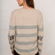 Flo Star Patch Jumper - Taupe/Grey