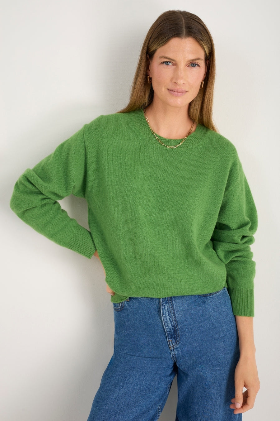 Theo Jumper - Clover Green