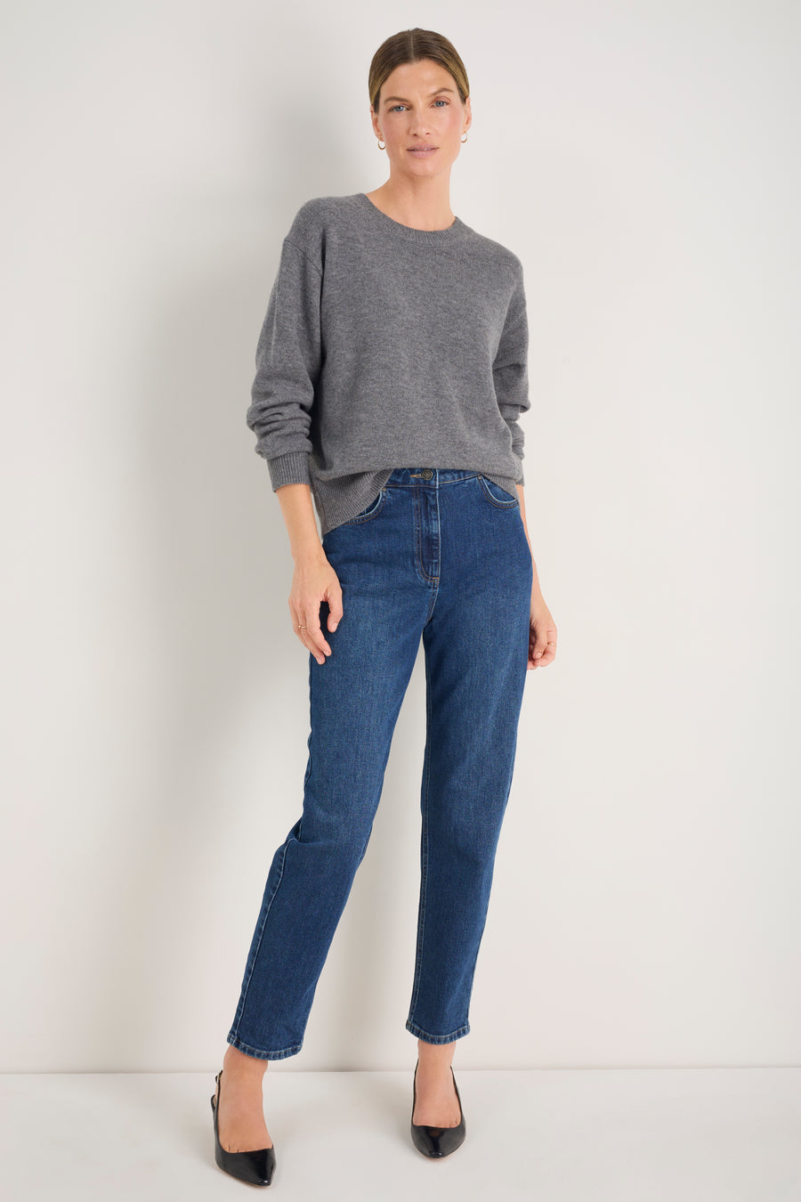 Theo Jumper - Charcoal Grey