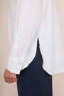 Thomasina Linen Shirt - White