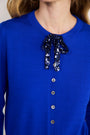 Tilda Multi Tie Cardigan - Cobalt Blue