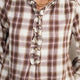 Tilly Blouse - Brown/Pink Check