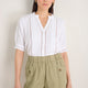Tory Button Pocket Short - Soft Sage