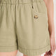 Tory Button Pocket Short - Soft Sage