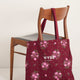 Tote Bag - Merlot Spaced Floral