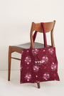 Tote Bag - Merlot Spaced Floral