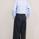 Willa Crossover Wide Leg Trouser - Midnight