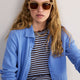Willow Shirt - Riviera Blue