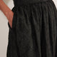 Willow Taffeta Skirt - Black