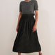 Willow Taffeta Skirt - Black
