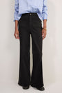 Willow Wide Flare Jean - Chocolate