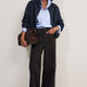 Willow Wide Flare Jean - Chocolate