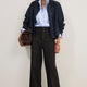 Willow Wide Flare Jean - Chocolate