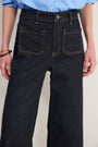 Willow Wide Flare Jean - Rinse Wash