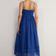 Maddison Dress - Soft Cobalt Shibori