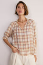 Keeley Blouse - Multi Check
