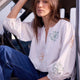 Amber Embroidered Top - Ivory