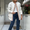 Bria Quilted Jacket - Ivory