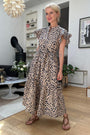 Layla Dress - Leopard