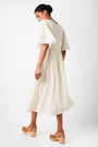 Lyla Swirl Lace Dress - Cream