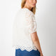 Roxanne Broderie Blouse - Ivory