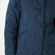 Anais Quilted Puffer Jacket - Petrol Blue