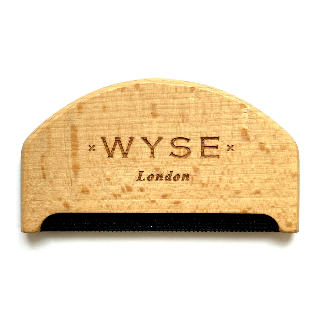 Wyse Knitwear Wool Comb - Wood
