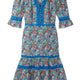 Coralie 70s Ditsy Floral Dress - Multi - Longer Length
