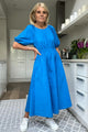 DB X Wyse Cotton Dress - Blue