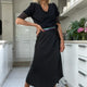 Eloise Silk Skirt - Black