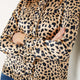 Freida Modern Mono Leopard Blouse - Neutral