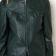 Lyra Leather Jacket - Green