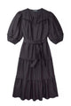 Nadine Frill Detail Dress - Soft Black - Regular