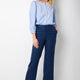 Elodie Tailored Trouser - French Navy