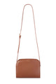 Nicola Leather Crossbody Bag - Tan