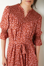 Livia Leopard Print Dress - Brown Multi - Regular