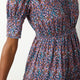 Rosalie Floral Print Dress - Blue Multi