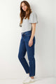Sandie Slim Boyfriend Jeans - Rinse Denim - Longer Length