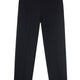 Sandrine Scallop Edge Trouser - Black - Longer Length