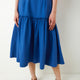Saskia Cotton Skirt - Bleu De France