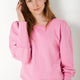 Adele Plain Sweatshirt - Pink