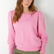 Adele Plain Sweatshirt - Pink