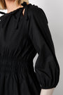 Cassie Cutout Shoulder Dress - Black