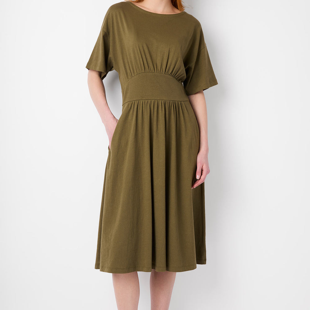 Nico Jersey Dress - Khaki