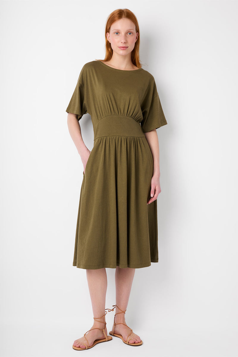 Nico Jersey Dress - Khaki