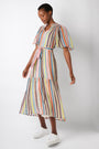 Sally Multi Stripe Dress - Multi