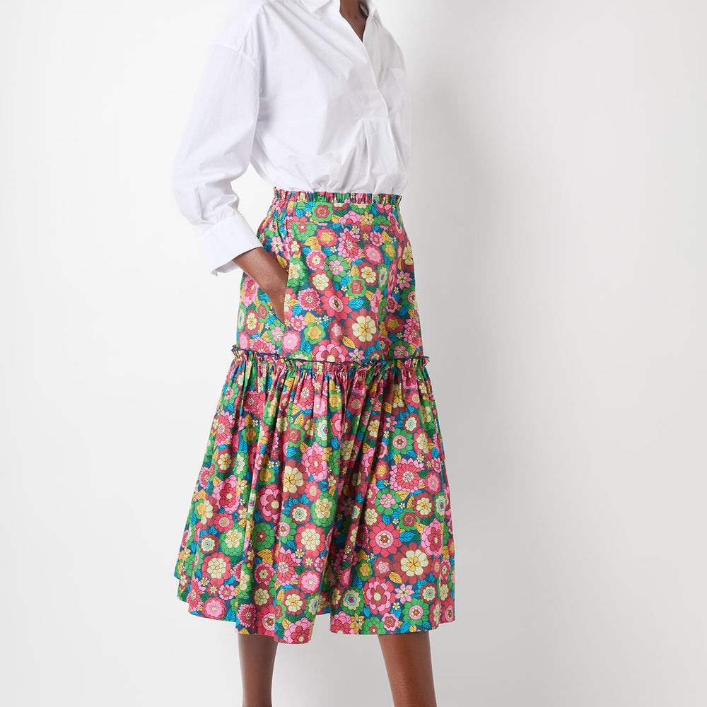 Saskia Carnation Skirt - Multi