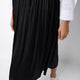 Toulouse Tie Waist Skirt - Black